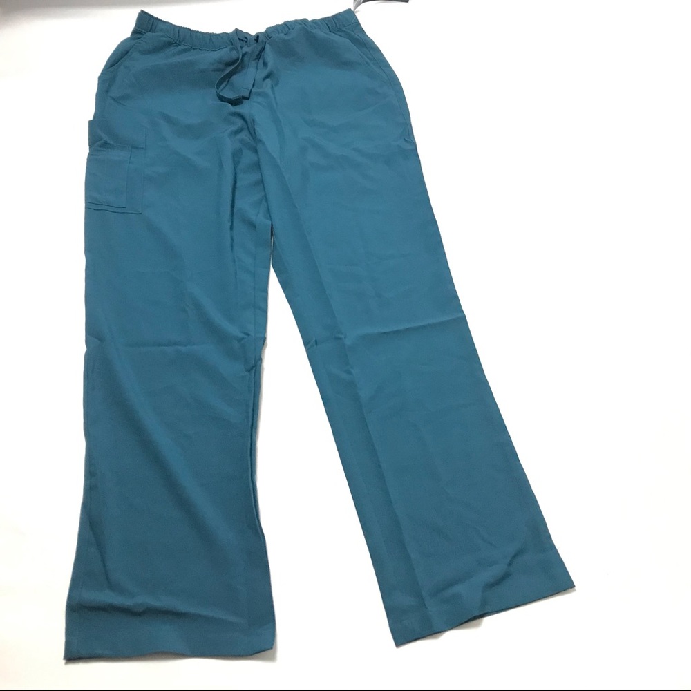 Easy Stretch Scrub Pants Bottom Size M Green